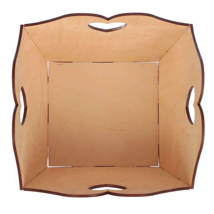 Кашпо «Вазочка с сердечками», цвет тиффани