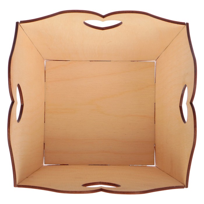 Кашпо «Вазочка с сердечками», тёмно-розовое