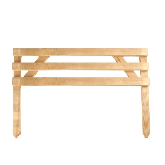 Ограждение декоративное, 50 х 75 см, 1 секция, дерево