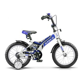 

Велосипед 14" Stels Jet, Z010, цвет белый/синий