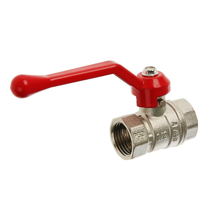 Кран шаровой "СТМ" Оптима, внутренняя/внутренняя резьба 1/2", ручка