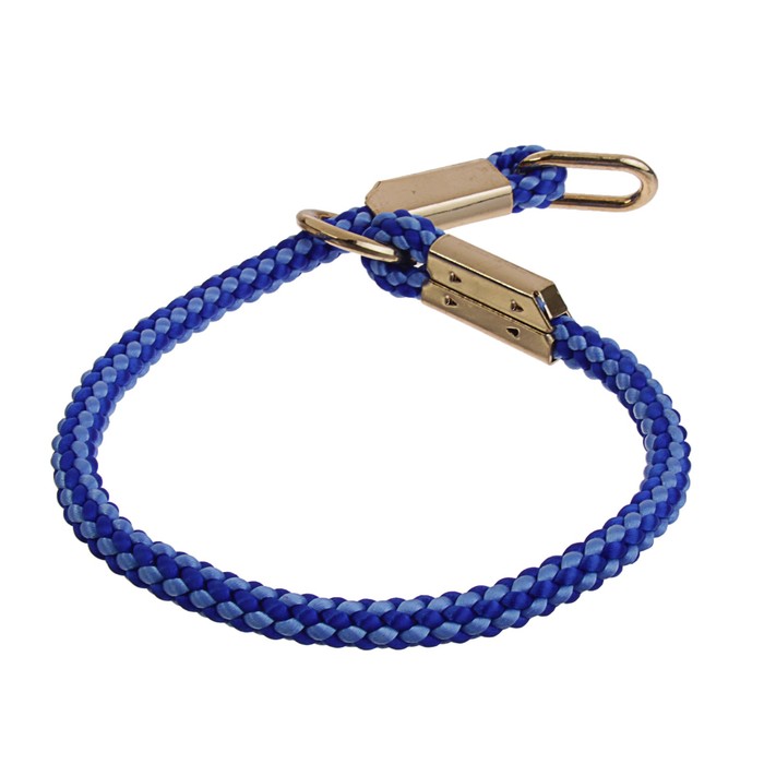 Удавка из нейлонового шнура с золотой фурнитурой, 50 х 1 см, микс