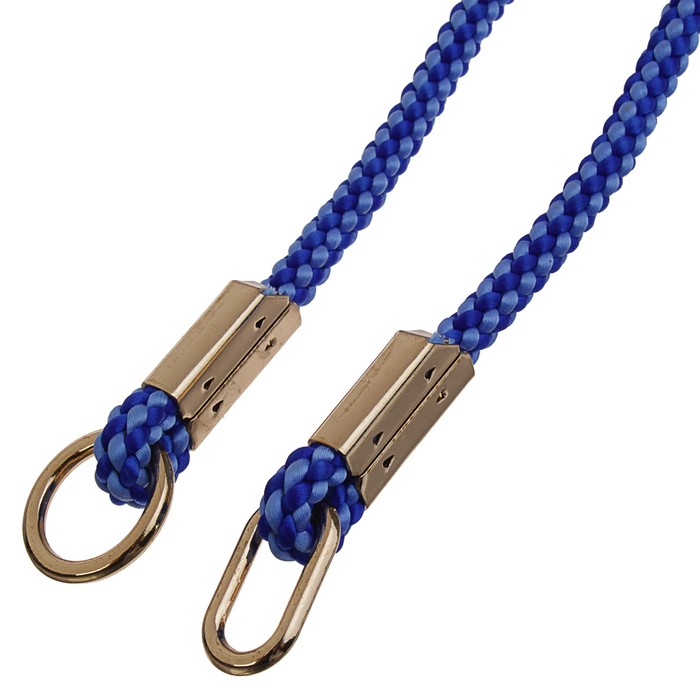 Удавка из нейлонового шнура с золотой фурнитурой, 50 х 1 см, микс