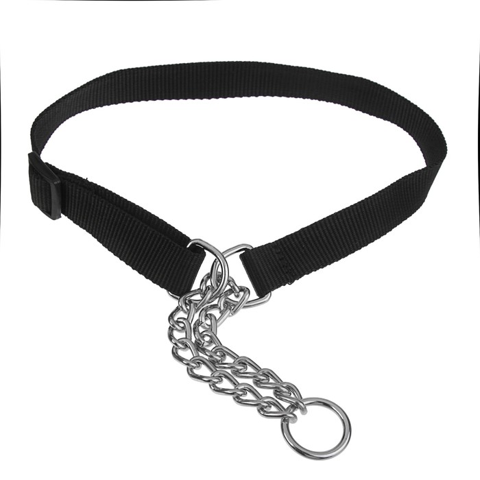 Полуудавка переменной длины с металлическим цугом, 50-80 х 2,5 см, нейлон, микс