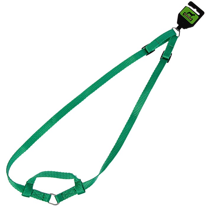 Шлейка капроновая быстросъемная, обхват груди 30-45 см, ширина 1,4 см, микс