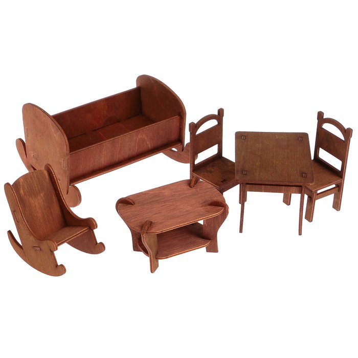 Набор для творчества «Юному дизайнеру», 6 предметов, клей, кисть