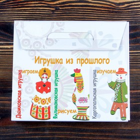 

Набор для творчества «Дымковская игрушка», 6 фигурок, акриловые краски, кисть, буклет