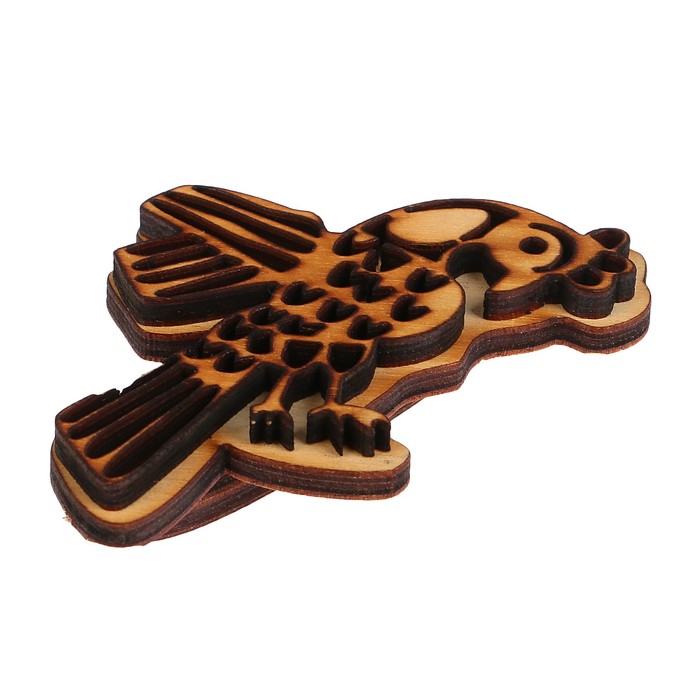 Набор штампов «Птица» №25, 5 фигурок, салфетка, инструкция