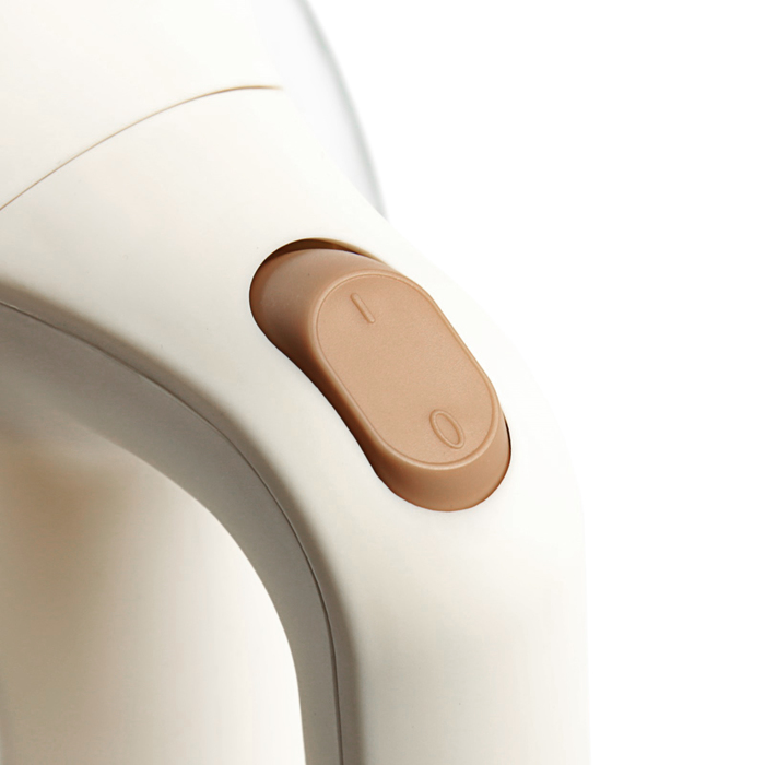 Чайник электрический GELBERK GL-404, 1.8 л, 1500 Вт, стекло, белый