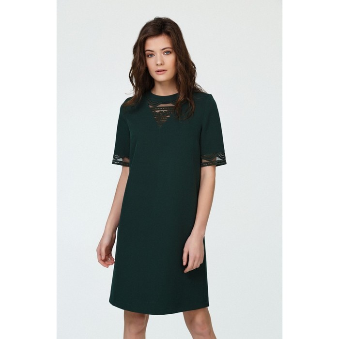 Платье женское, размер 44, цвет зелёный 815-15