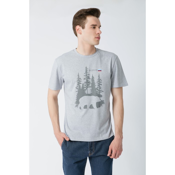 Футболка мужская KAFTAN "Explore" р-р XL(50-52), 100% хл.