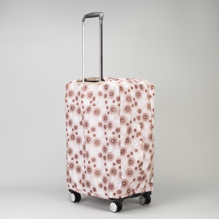 Чехол для чемодана «Одуванчики», расширение по периметру, цвет бежевый