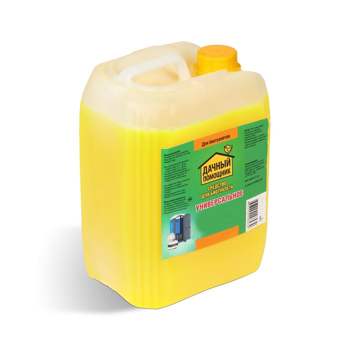 Жидкость для биотуалета «Дачный помощник», 5 л, универсальная