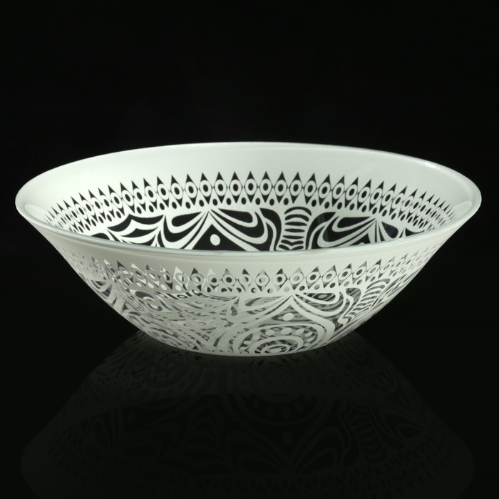 Салатник "Бохо" бежевый 16 см