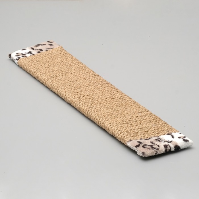 Когтеточка "Джут" двухсторонняя с пропиткой, 55 х 11 см