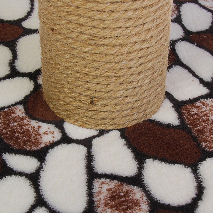 Домик "Кубизм №1" на подставке, джут, 35 х 35 х 85 см