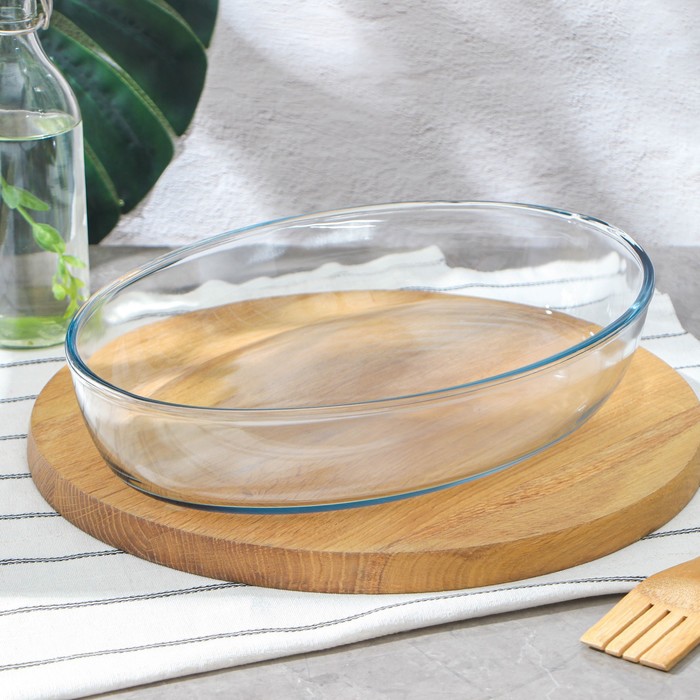 форма прямоугольная для запекания и выпечки из жаропрочного стекла cook Форма для запекания и выпечки из жаропрочного стекла Borcam, 3 л