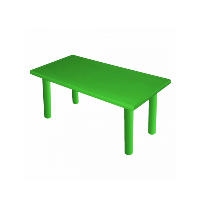 Стол детский "Королевский", пластиковый, цвет зелёный