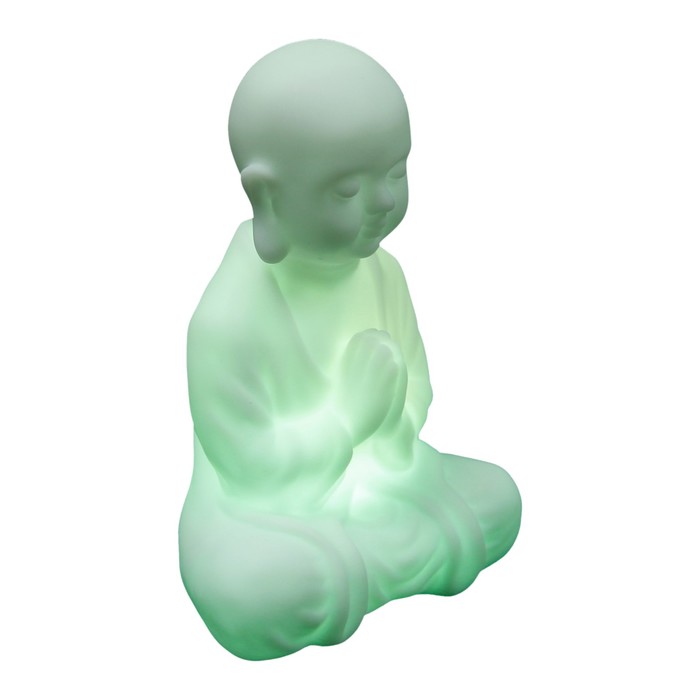 Настольная лампа BUDDHA 1x0,06Вт RGB LED разноцветный 9x13см