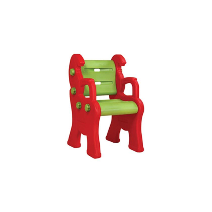 Детский пластиковый стул "Королевский", красный