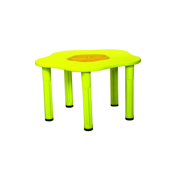 Столик детский "Сэнди", с системой хранения мелочей, цвет жёлтый