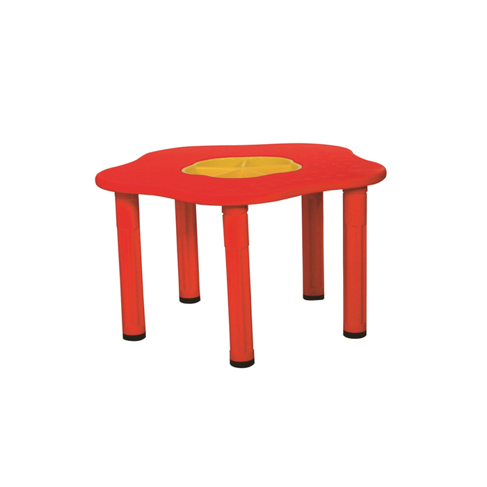 Столик детский "Сэнди", с системой хранения мелочей, цвет красный