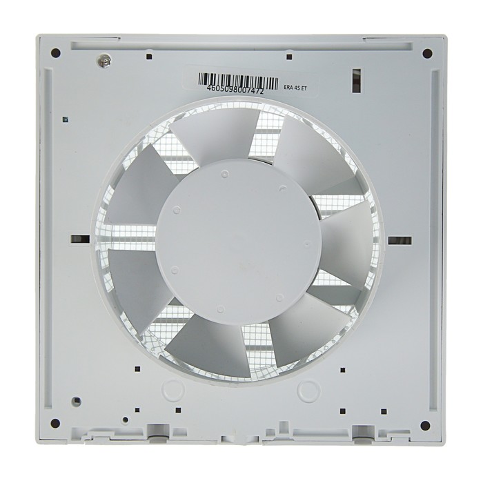 Вентилятор осевой "ЭРА" ERA 4S ET, 150x150 мм, d=100 мм, с таймером