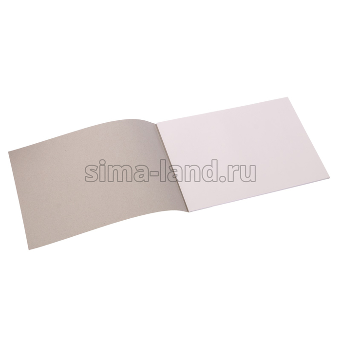 Альбом для Рисования А4 210*297, 40 листов Kroyter "Домики", 100 г/м² склейка