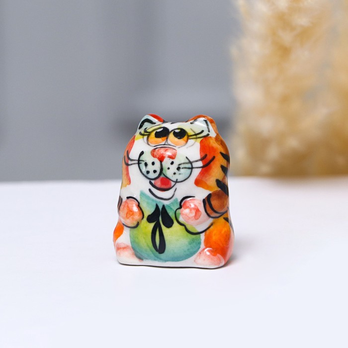 Сувенир «Таити», 3 см, цвет, гжель