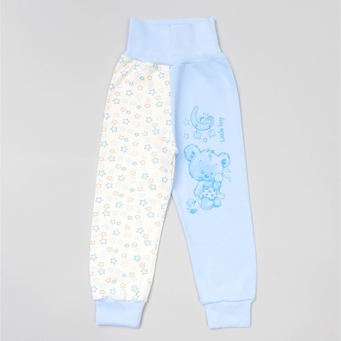 Штанишки детские "Звезда", рост 68 см, цвет голубой 13480_М