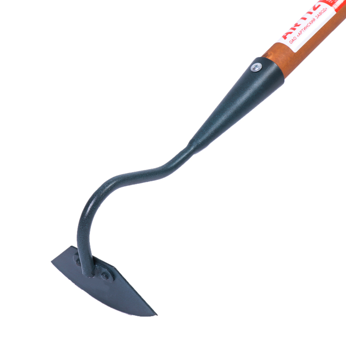 Мотыга радиусная, деревянный черенок, «Премиум»
