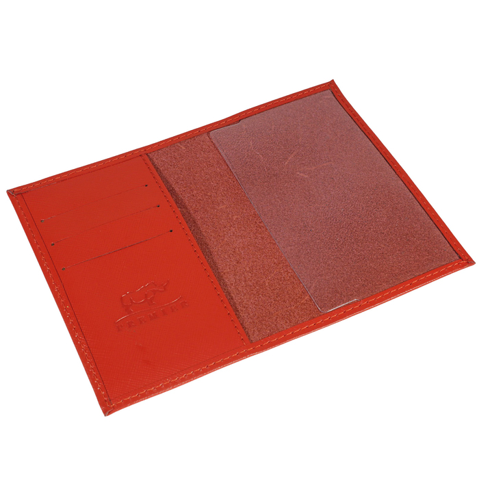 Обложка для паспорта, цвет красный