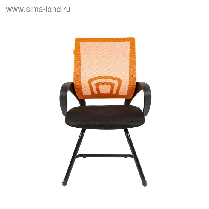 Офисное кресло Chairman 696 V, оранжевое офисное кресло chairman 696 белый пластик оранжевый