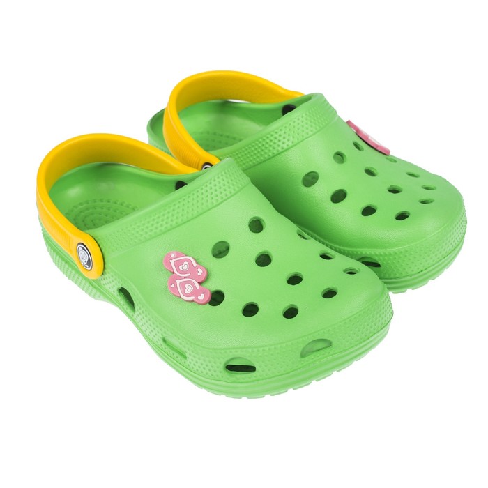 Аквашузы ЭВА детские арт. 953-012-05 G, цвет зелёный, размер 34/35