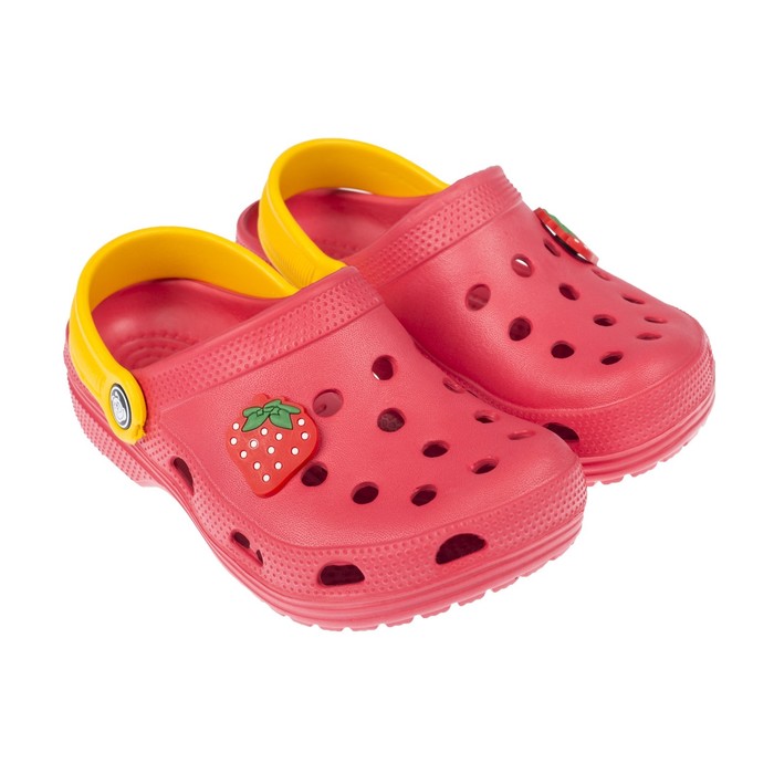 Аквашузы ЭВА детские арт. 953-012-08 G, цвет красный, размер 34/35