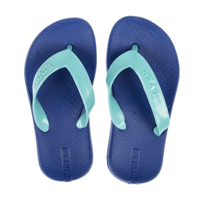 Сланцы детские River арт. 018 (Синий/бирюзовый) (р. 27)