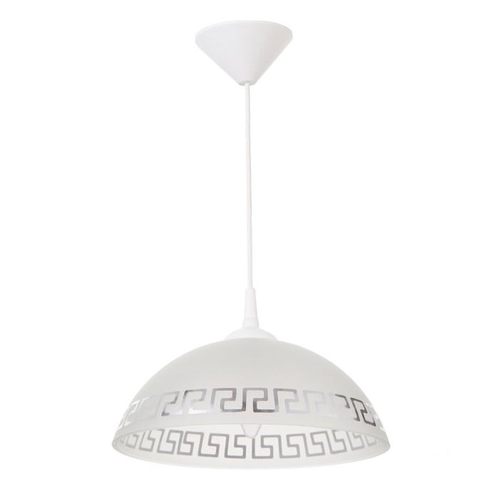 Светильник "Колпак" 006/1С б.с. мат. декор (Ф 300; Н 115)