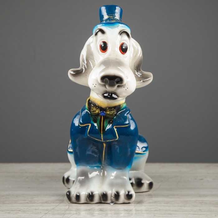 Копилка "Собака Аристократг" глянец