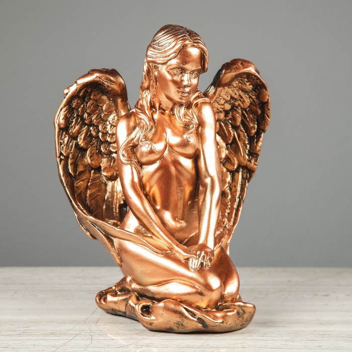 Статуэтка "Девушка-ангел", бронза