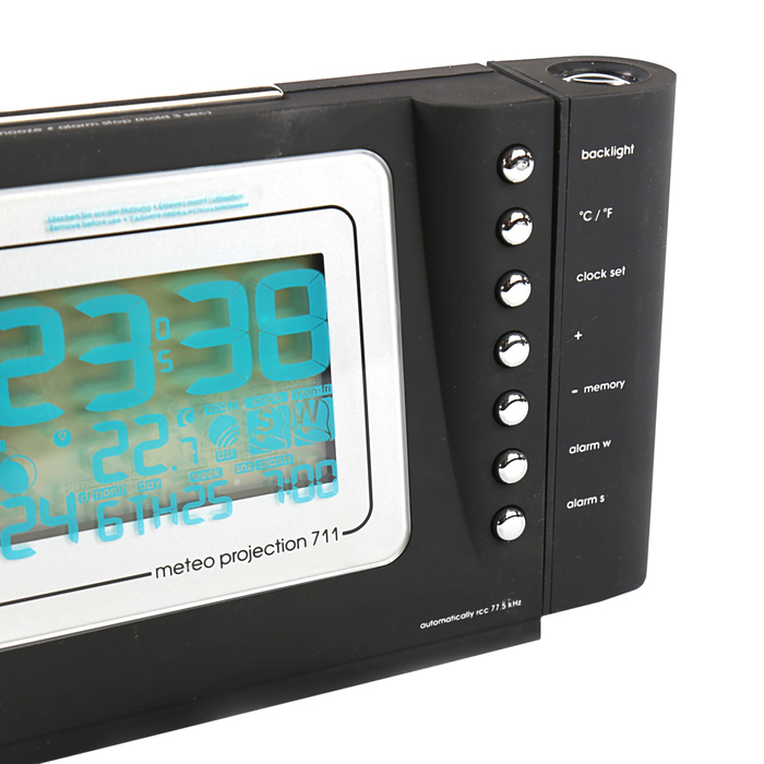 Станция RST 32711, проекционная, погодная, Meteo projection 711, прорезиненный корпус