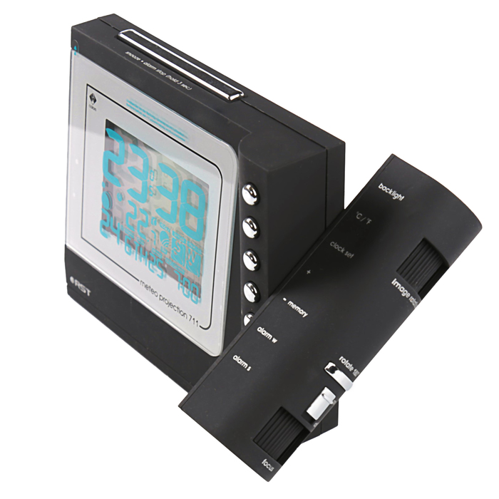 Станция RST 32711, проекционная, погодная, Meteo projection 711, прорезиненный корпус