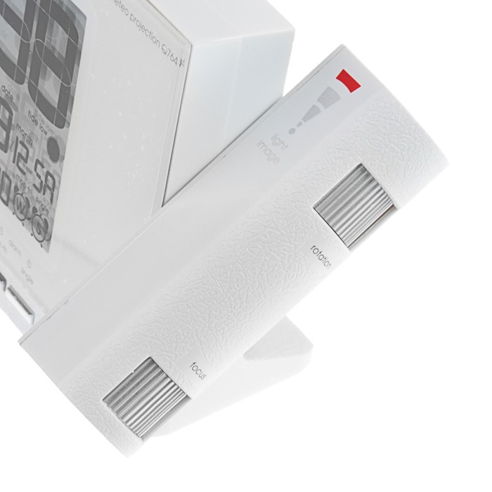 Часы RST 32764, проекционные, цвет слоновая кость