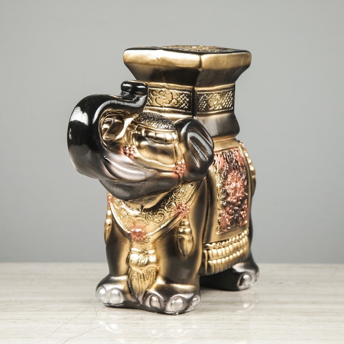 Сувенир "Слон" большой чёрный