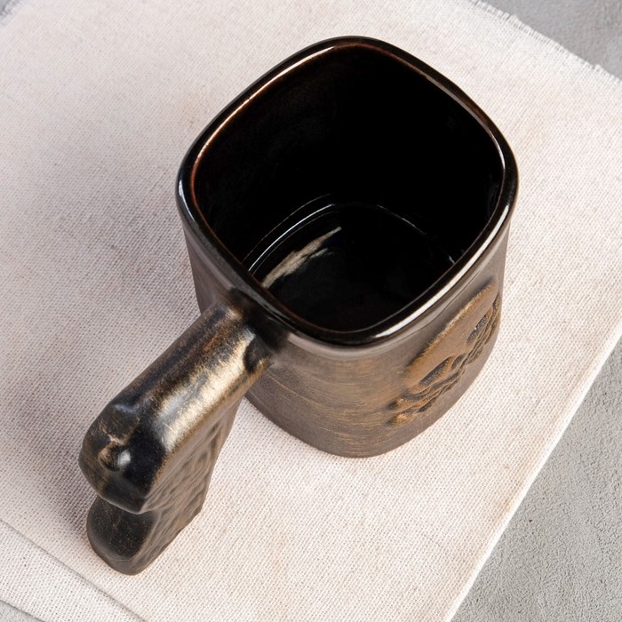 Кружка для пива 0,35 л "Пистолет с пиратом"