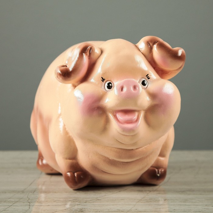 Копилка "Свинка" средняя