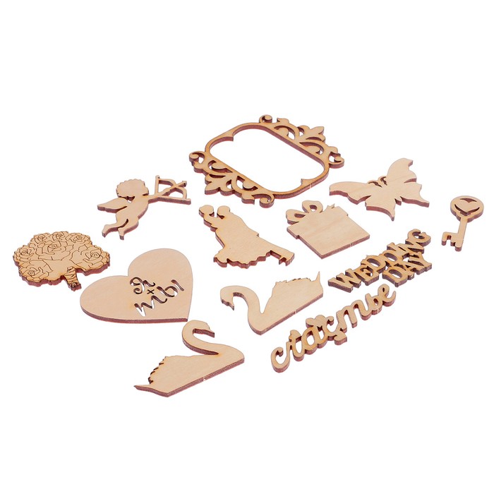 Набор заготовок для творчества «Свадьба», вид 1