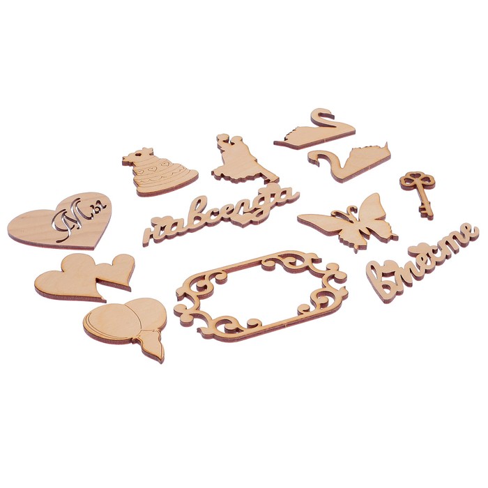 Набор заготовок для творчества «Свадьба», вид 2