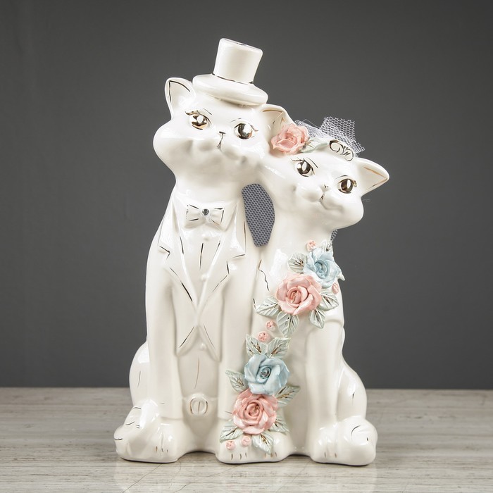 Копилка  "Венчальные" большие лепка