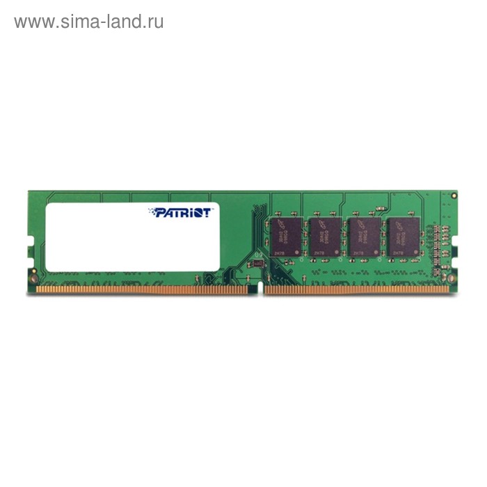 Память DDR4 8Gb 2133MHz Patriot PSD48G213381 RTL PC3-19200 CL16 DIMM 288-pin 1.2В