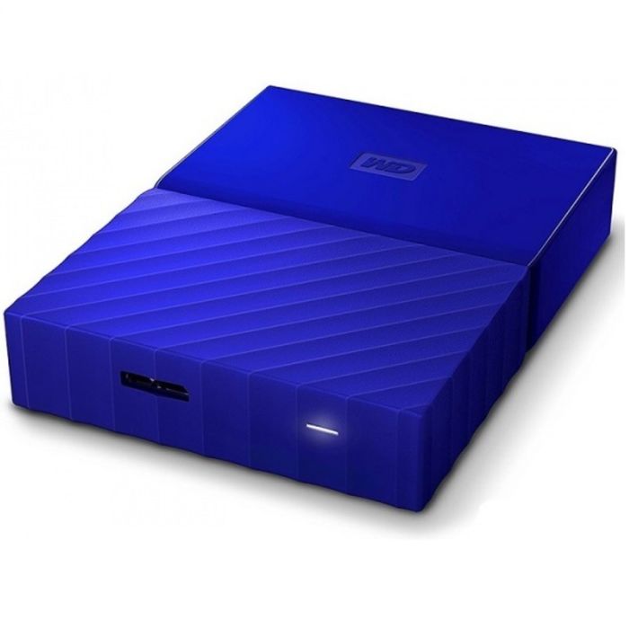 Внешний жесткий диск WD USB 3.0 4 Тб WDBUAX0040BBL-EEUE My Passport, 2.5", синий